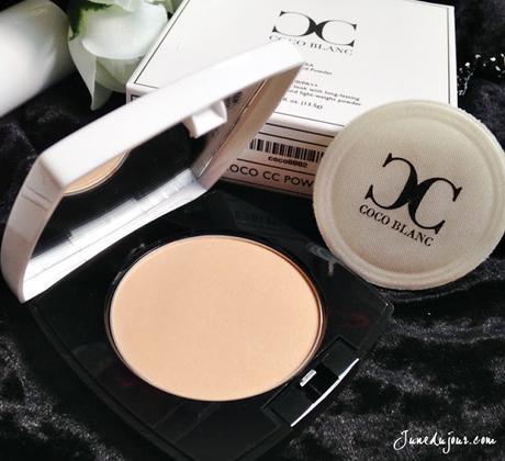 Make your face the flawless canvas with Coco Blanc AURA Foundation Stick & AURA CC Pressed Powder