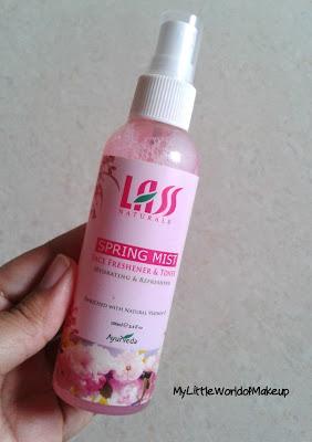 Lass Naturals Spring Mist Face Freshner & Toner Review