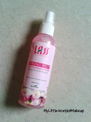 Lass Naturals Spring Mist Face Freshner & Toner Review