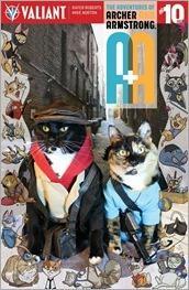 A&A: THE ADVENTURES OF ARCHER & ARMSTRONG #10 - Cat Cosplay Cover Variant