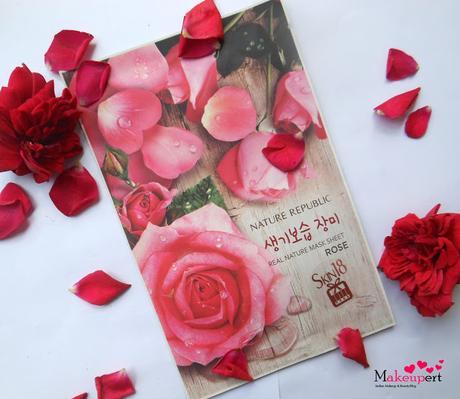 Review: Nature Republic Real Nature Sheet Mask - Rose