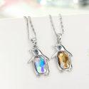 Austrian Crystal Penguin Necklaces and Earrings
