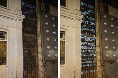 Ghost signs (123): Light Capsules