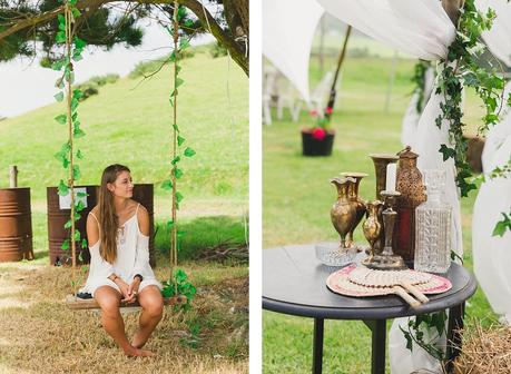 A Unique Boho Inspired DIY Wedding by Sweet Events Photography