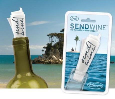 Send Wine Wine Bottle Stoppers