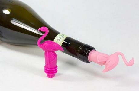 Flamingo Wine Bottle Stoppers