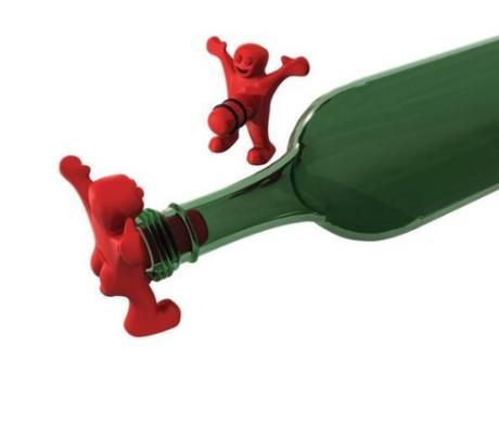 Happy Man Wine Bottle Stoppers