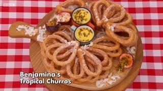 Churros with Chocolate Dip: GBBO Week #4
