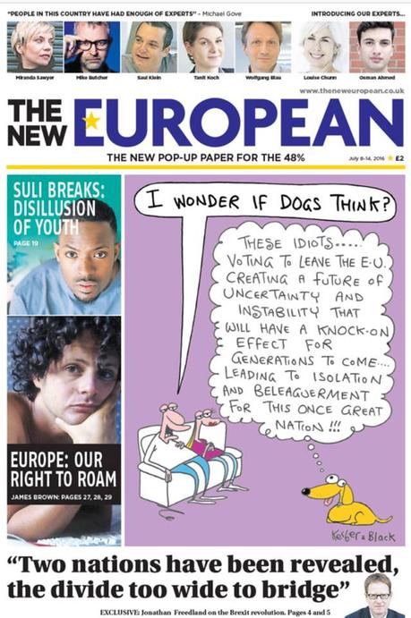 The New European: new newspaper thinks young