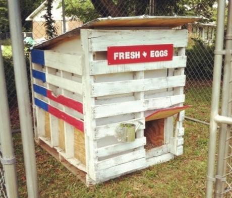 Chicken Coop Made From Pallets