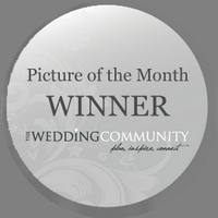 Badge for winning - Wedding Image of the Month