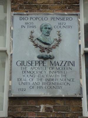#plaque366 Guiseppe Mazzini