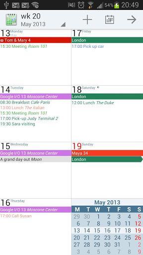 aCalendar+ Calendar & Tasks 1.11.0 APK