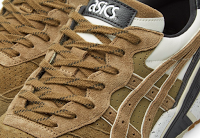 The Sartorial In Sporty:  ASICS X Monkey Time Gel Sight Olive Crown Sneakers