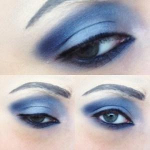 Blue Eyeshadow Overload