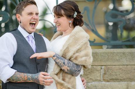 Tattoo Tips For Your Wedding Couple Laughing Fur Stole