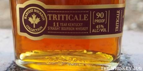 Jim Beam Triticale Harvest Bourbon label