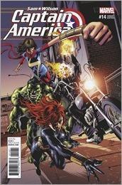 Captain America: Sam Wilson #14 Cover - Deodato Champions Variant