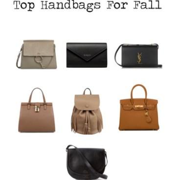 Top Handbags For Fall