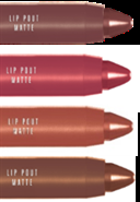 New 4 Shades of Lakme Lip Pout