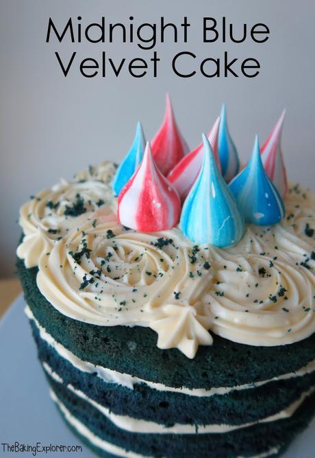 Midnight Blue Velvet Cake & Bake Box 5 Unboxing