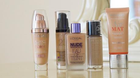 FOUNDATION FRENZY: L'OREAL ALLIANCE PERFECT LUMI, BOURJOIS 123 PERFECT, L'OREAL NUDE MAGIQUE, REVLON COLORSTAY AND BOURJOIS AIR MAT
