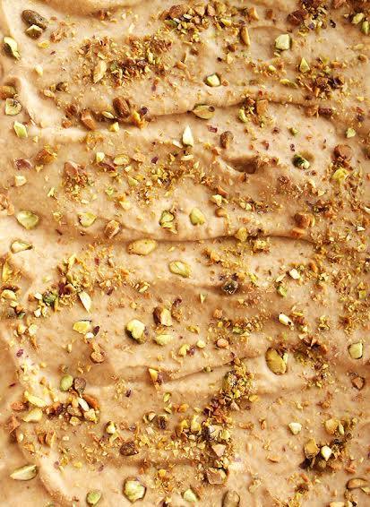 Frozen Pumpkin Spice Frozen Yogurt Bark