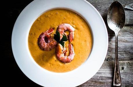 paleo soup recipes shrimp soup featured image