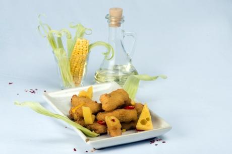 Cheezy Corn Dino Nuggets