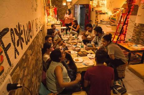 Pre-departure dinner at @TheHippie Trail HKV, PC- @WanderDa