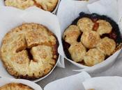 Individual Autumn Pies Maple Brown Sugar Apple Pear, Grape, Plum