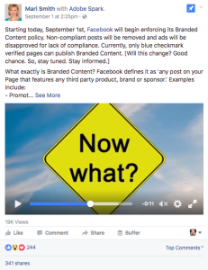 Facebook Branded Content Made Easy