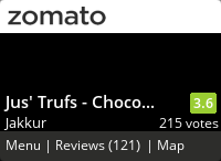 Jus' Trufs - Chocolate Shop & Cafe Menu, Reviews, Photos, Location and Info - Zomato