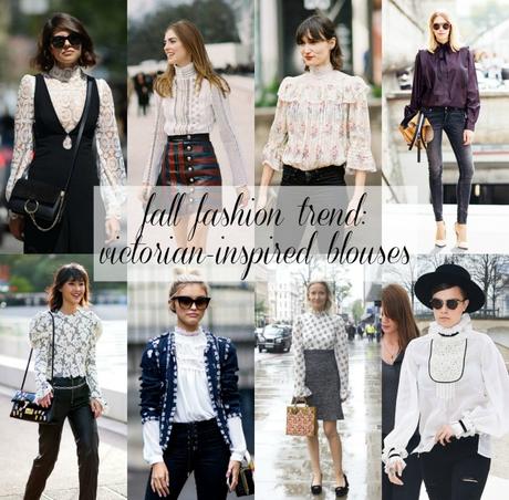 Wearable Trend for Fall: The Victorian Blouse