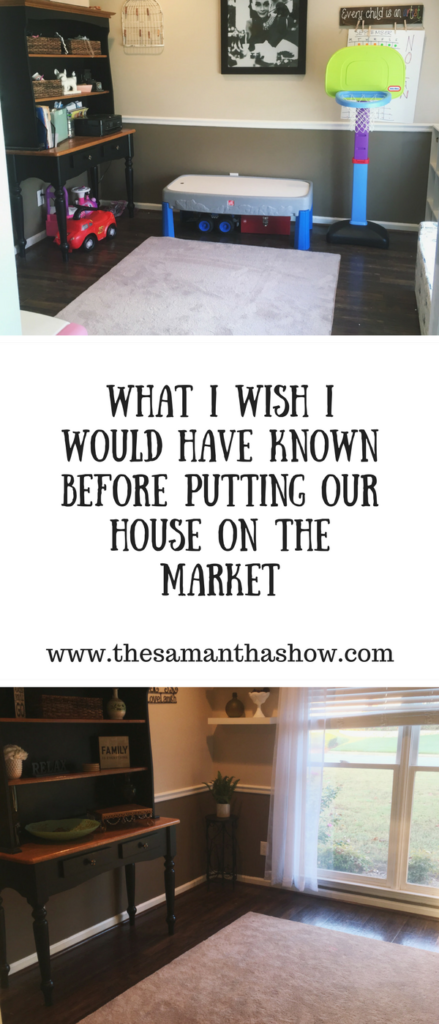 What I wish I would have known before putting our house on the market. Tips, tricks, and feedback from agents would have helped us tremendously! 