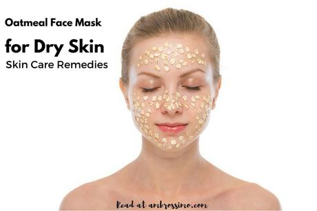 Oatmeal Face Mask for Dry Skin