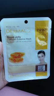 Dermal sheet mask Royal Jelly Review