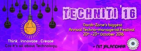 NIT Jalandhar – Technical Fest – techNITi 2016