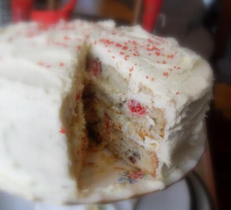 Maraschino Cherry Cake