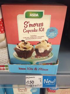 asda smores cupcake kit