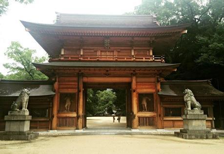 Oyamazumi shrine in Omishima