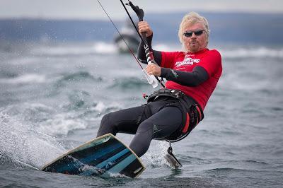 Sir Richard Branson Joins 'Kiters' To Boost Ocean Conservation
