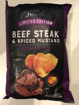 Today's Review: Tesco Finest Beef Steak & Spiced Mustard Crisps