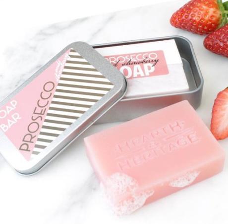 Prosecco and Strawberry Soap 