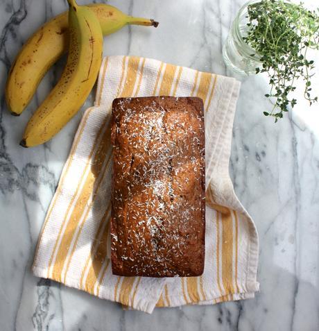 Whiskey Banana Bread with Coconut | Dreamery Events
