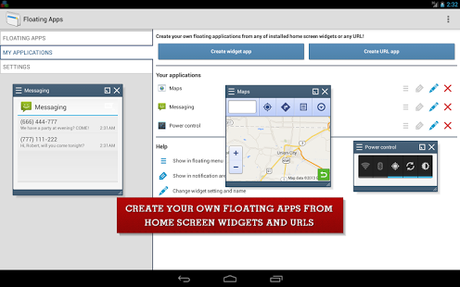 Floating Apps (multitasking) - screenshot thumbnail