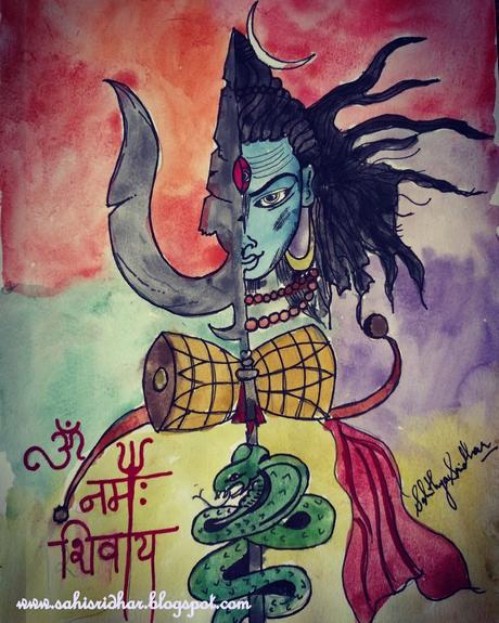 Lord Shiva Painting: Shiva Series