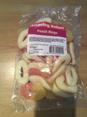 Today's Review: Poundland Peach Rings
