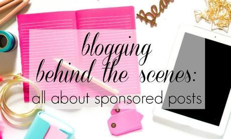Blogging Behind the Scenes: How do Sponsored Posts Work?