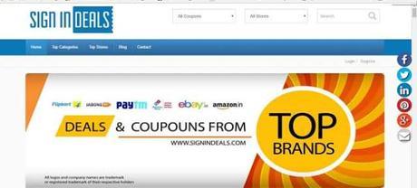 Sign In Deals: Find the best deals & discount coupons at one place